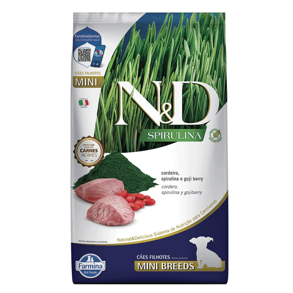 racao-nd-spirulina-caes-puppy-mini-cordeiro-frente